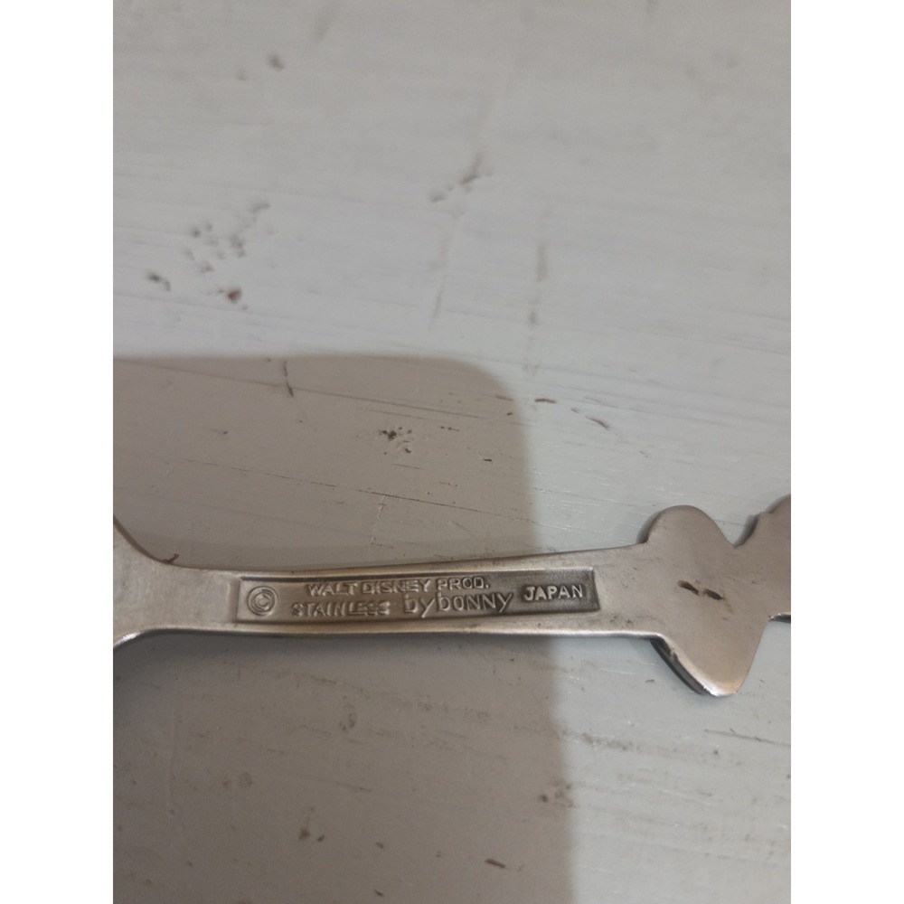 Vintage Mickey Mouse Child Fork Walt Disney Productions Japan Stainless Bonny - Picture 3 of 4